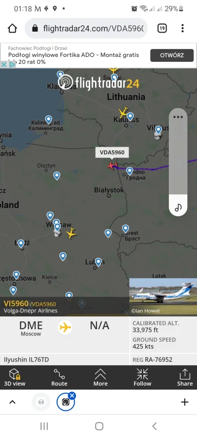 arti0206 - Czemu właśnie rosyjski samolot przekracza naszą granicę?

#wojna #ukrain...