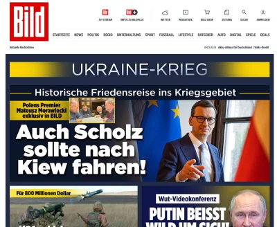werterdojercewa - Żyjemy w matriksie. Największy niemiecki tabloid chwali Morawieckie...