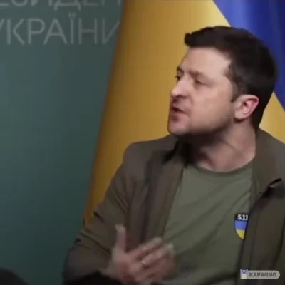 Z.....x - @sprawdzalemempirycznie: Prezydent Ukrainy zajął już stanowisko w tej całej...