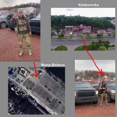 zxcv21 - Kadyrovcy ponoć robili sobie zdjęcia na Białorusi zamiast na Ukrainie XD. Kt...