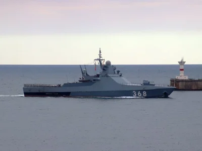 tibijczykzedron - zatopiony 5 Marca przez ukraińców rosyjski okręt Wasilij Bykow, zaw...