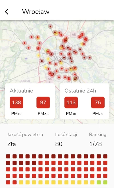 Emulsja - @milymarcinmily: kanarek pokazuje stacje najblizsze lokalizacji która jest ...