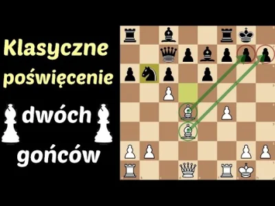 szachmistrz - SZACHY 446# Zobacz klasyczne poświęcenie dwóch gońców. 
5 bardzo inter...