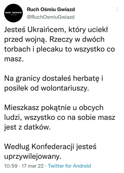 Fako - Nie sądziłem nigdy, że Ruch Ośmiu Gwiazd będzie robił laskę PiSowi za 40 zł mi...