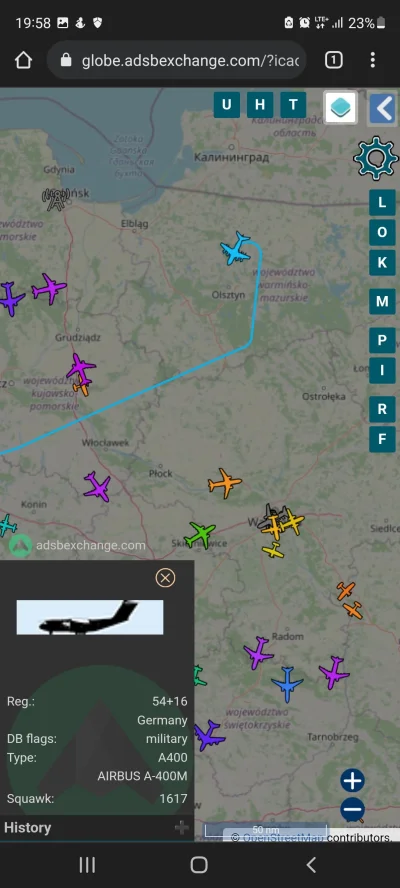 terryterrorysta - A ten co #flightradar24