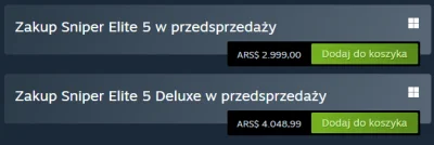 Areooo51 - No i podnieśli ceny, tak jak myślałem ( ͡° ͜ʖ ͡°)
#steampesos