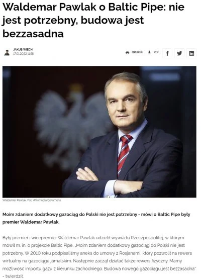 kryptonimputas - A tu jeszcze opinia Ministra Gospodarki rządu Tuska na temat Baltic ...