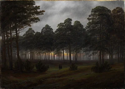 Lifelike - Wieczór; Caspar David Friedrich
olej na płótnie, 1821-1822, 22 x 30,5 cm
...