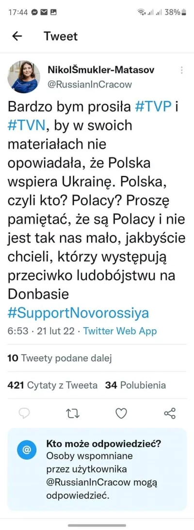 SnakeDoctor - Warto przypomnieć o Nikolinie i jej szkółce.

Gdyby ktoś chciałby się u...