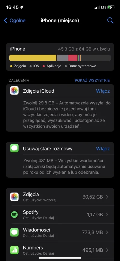 GregXXX - Hej Mirki, mam problem z iPhonem XR, pojawia się komunikat że pamięć jest z...