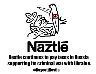 lakfor - #boycottnestle #nestle #ukraine #russia #naztle