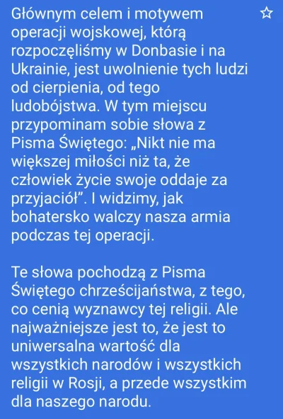 sklerwysyny_pl - Cytat z wczorajszego wystąpienia Fiutina na Łużnikach

#ukraina #ros...