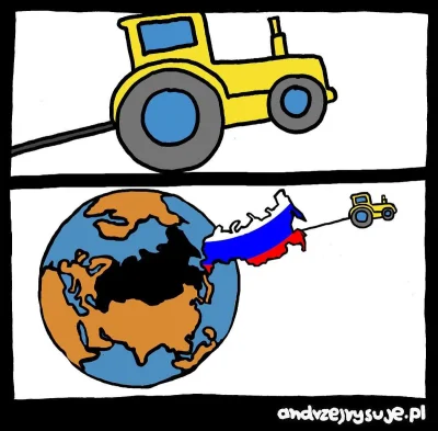 CipakKrulRzycia - #ukraina #rosja #humorobrazkowy #rolnictwo 
#andrzejrysuje #hehesz...