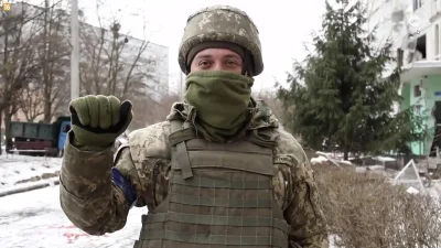 deziom - Żołnierz, obrońca Charkowa dziękuje Polakom za pomoc.

#ukraina #wojna #su...