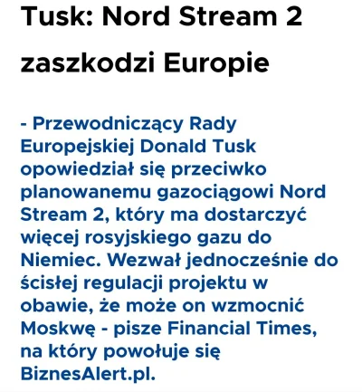 Tarec - > Dziękować Tuskowi to tak jakby dziękować Niemcom i Scholzowi za interesy z ...