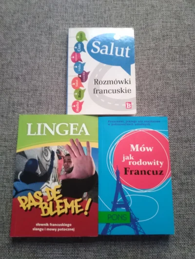 RafalLygrys - Mirki, jakie książki polecacie do nauki francuskiego? Mam to co na picr...