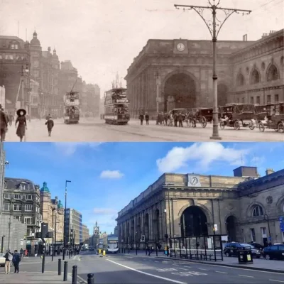 wfyokyga - Newcastle kiedyś i dziś.
#historia #newcastle