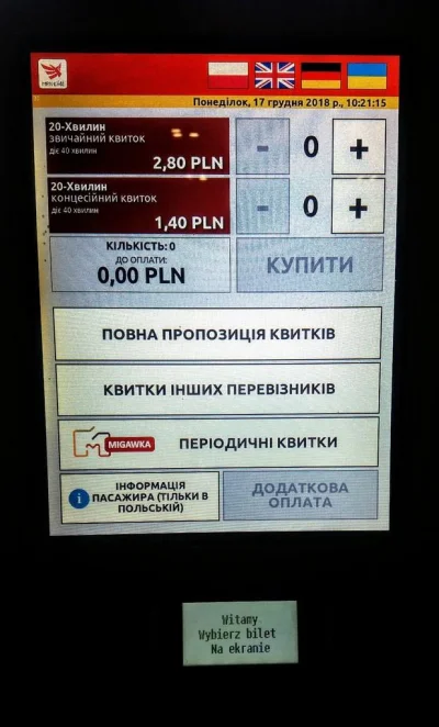 szkorbutny - @xiv7: wprowadzili w biletomatach język ukraiński do nauki podczas nieog...