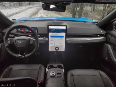 Wojciech_Skupien - Wnętrze Forda Mustanga Mach-E... xDD #motoryzacja #technologia