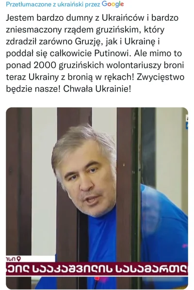 s.....w - Jaki jest obecnie stosunek Gruzinów do Saakaszwiliego?

#ukraina #gruzja