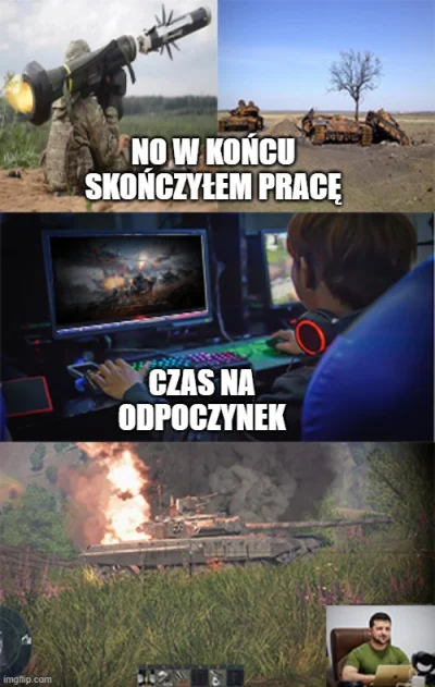 Mich9 - ( ͡° ͜ʖ ͡°) #ukraina #wojna #rosja #heheszki #warthunder #pracbaza