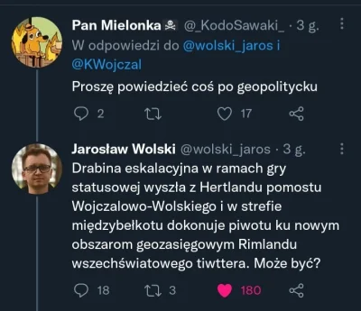 Michax - #heheszki 
#wolski
#bartosiak
#geopolityka