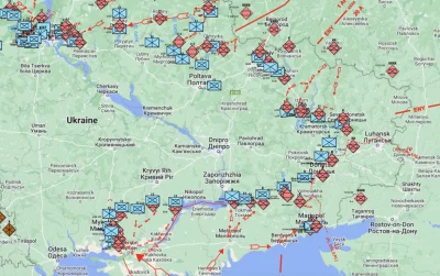 e.....u - Nie wiem gdzie wy tu widzicie, jakoby Ukraina wygrywała. Widać dosyć wyraźn...