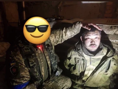 The_Rainman - @michaltg: To jeden Ukrainiec z sił specjalnych xD ze swoim zakladnikie...