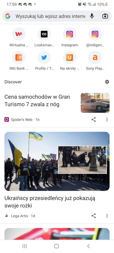 rosikk1 - Takie coś wyskoczyło mi po przelaniu pieniędzy na pomoc ukrainie
Wtf Google...