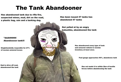 witulo - O kurcze, prawdziwy Tank Abandooner ( ͡° ͜ʖ ͡°)