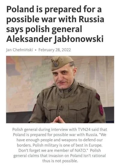 ntdc - #wojna #polska #rosja #ukraina #wojsko #jablonowski