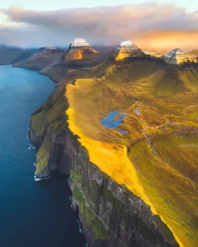 Turnam - Faroe, Islandia #estetyczneobrazki #earthporn