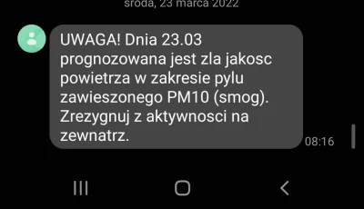 agdybytak - Heh, musieli napisać w nawiasie smog, żeby ludzie znowu nie pomyśleli że ...