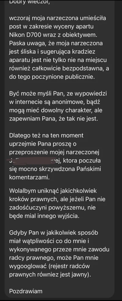 maikeleleq - Wczoraj jakaś laska wrzuciła posta na nikoniarską grupę że „znalazła” u ...