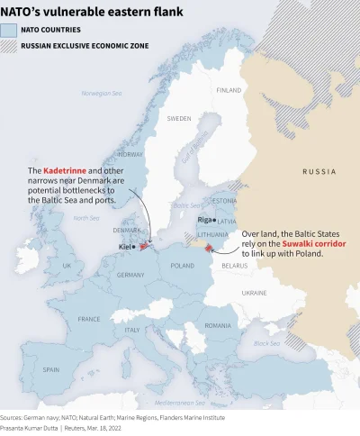 S.....n - > Reuters wymienia Suwalską lukę jako najsłabsze ogniwo NATO i najbardziej ...