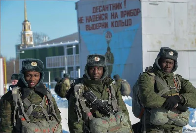 Niski_Manlet - Afro-Rosjanie gotowi do uderzenia.
#wojna #rosja #ukraina