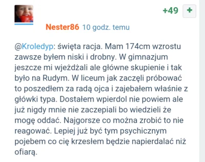 o.....i - Czy wiecie że...
@Nester86 aka @wielad agresywny i prymitywny użytkownik m...