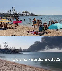 badtek - Tu miejsce na google maps portu Berdjansku, gdzie Ukraina dziś zbombardowała...