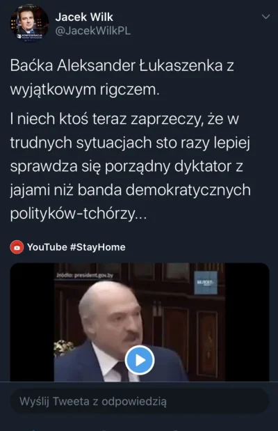 s.....i - > Po prostu postawiłeś sobie za cel od początku wykreować urojonego chochoł...