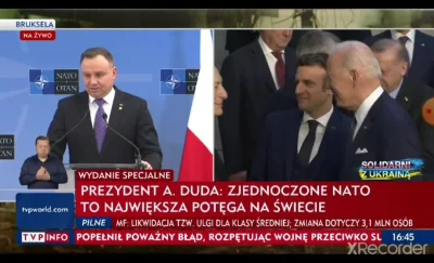 Loyalis - Pan Prezydent krótko na temat pogróżek ze strony kremla
#ukraina