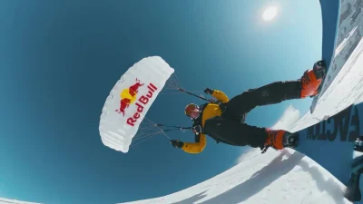 cheeseandonion - >Sky Diving With Skis From The Ultimate Chairlift (Fred Fugen for Re...