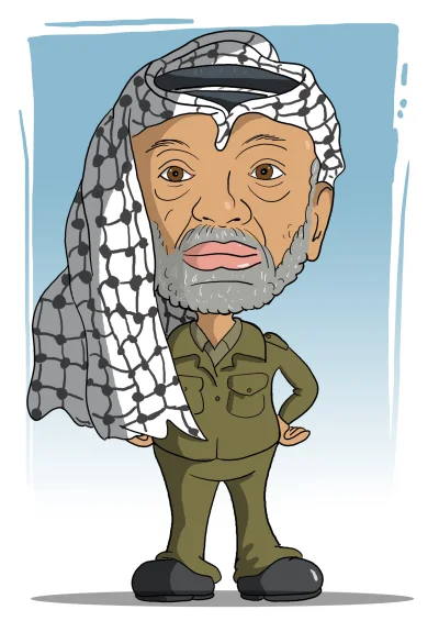 Galeria-Widgeta - Rysunek miał okazję zagościć w Yasser Arafat Museum w Palestynie
G...