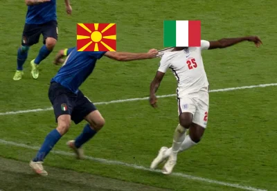 O.....e - Poczyniłem memeska 
#mecz #wlochy #pilkanozna #heheszki #macedonia