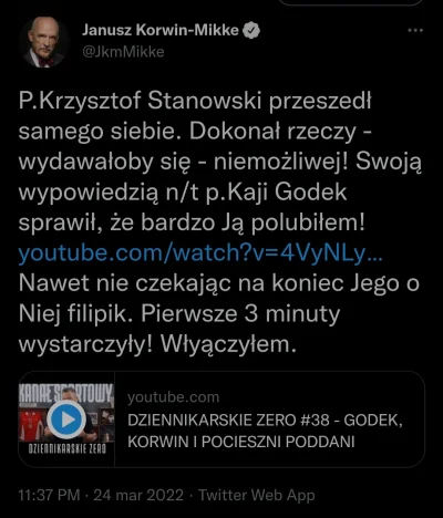 CipakKrulRzycia - #korwin #bekazkonfederacji #polityka #polska 
#stanowski #aborcja ...