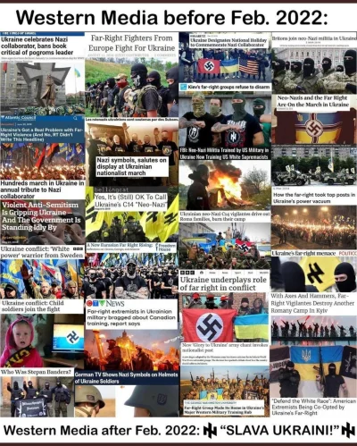 vendaval - > Zełenski:... Powstrzymaj rosyjski faszyzm

A co z ukraińskim, panie pr...