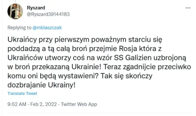 szurszur - Pamiętacie tą narrację prorosyjskich troli sprzed inwazji? Nawet na wypoku...