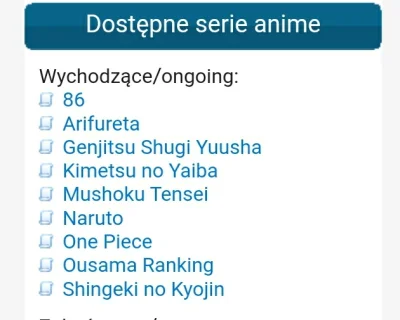 Mega_Smieszek - Co z tego wybrać? Oprócz Naruto, Shingeki, One Piece i Kimetsu. Zasta...