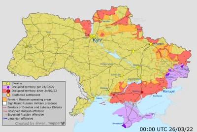 pokustnik - Wydarzenia najnowsze (24.03-26.03 [do godziny 14:00]):

Front północny:...