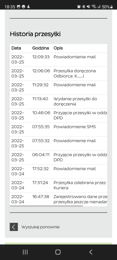 kowalale - Cześć,
Weldug #dpd wczoraj odebrałem paczkę. Niestety nie było ani awizo, ...