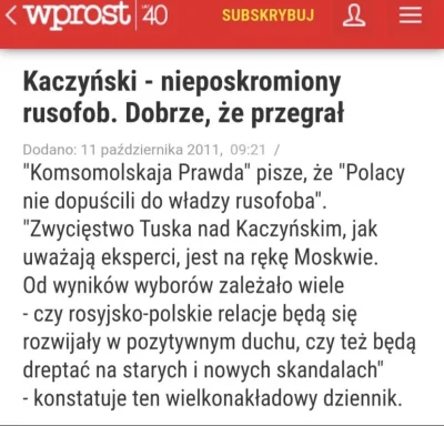 Opipramoli_dihydrochloridum - @mietek79: Komentarz do Smoleńska jako dowód, że Kaczor...